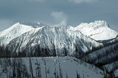 10 Tumbling Peak Morning From Highway 93 On Drive From Castle Junction To Radium In Winter.jpg